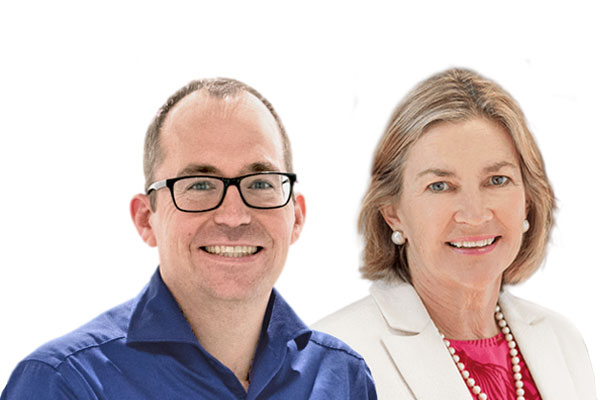 Susan Paterson, Chair & Mark Heine, CEO