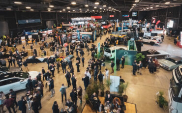 Attendees gather in the exhibition hall at EROAD Fleet Days 2026